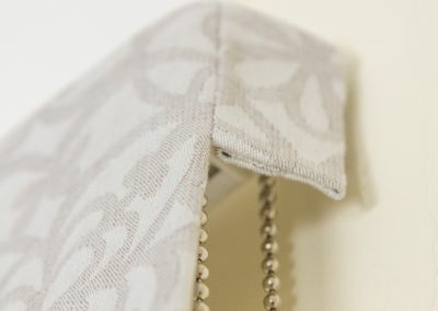 Detail of roman blind pulley